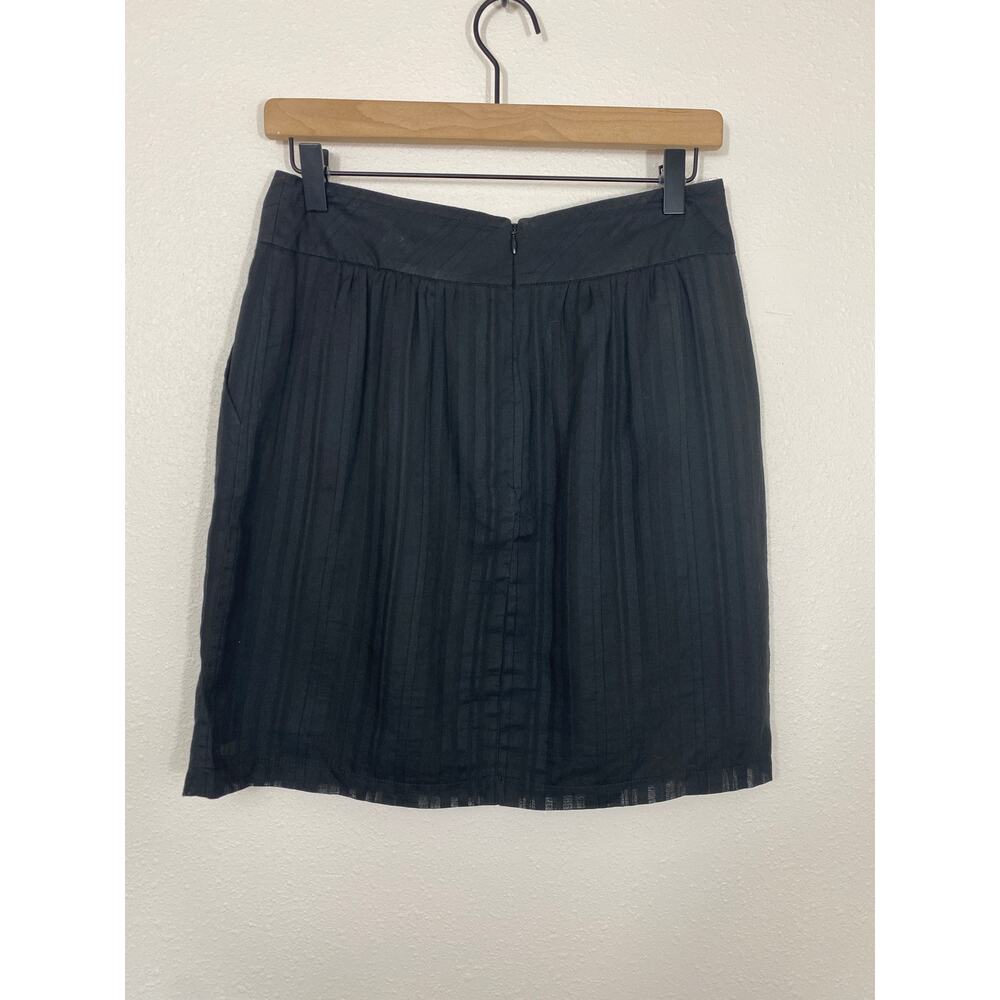 Trina Turk Black Textured Pocket Mini Skirt Size M - Picture 2 of 8